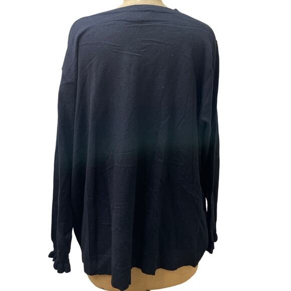 Lori Felt Round Neck‎ Long Sleeve Sweater - Women's 3X - Picture 3 of 6